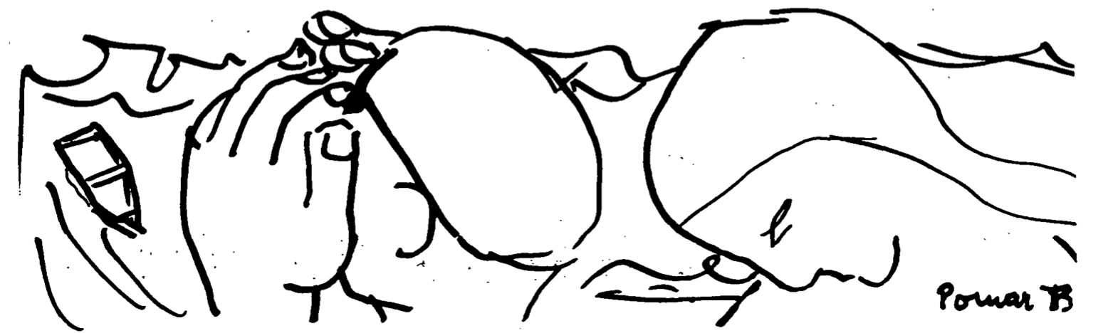 Un heroi de ficció, il·lustració d'A. Pomar.