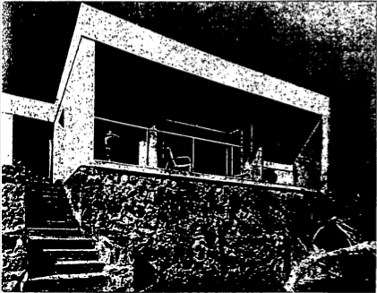 Casa de fi de setmana al Garraf. Obra conjunta de Sert i Torres Clavé, 1935.