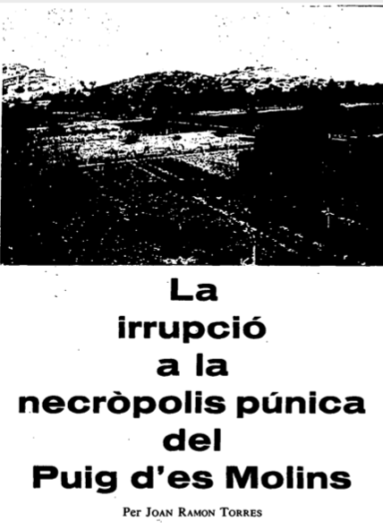 Image of Puig d'es Molins landscape