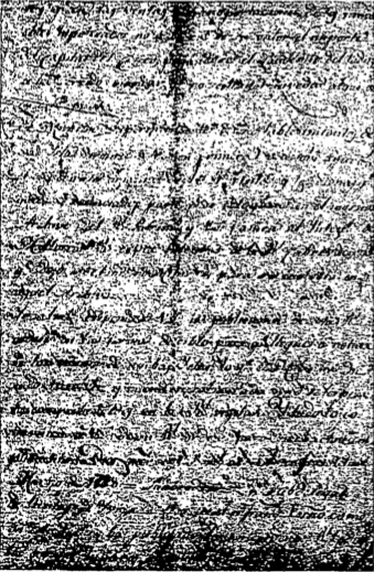 Una de les fulles del document, fins avui inèdit de Miquel Gaietà Soler.