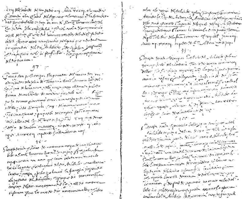 Arxiu Històric Arquebisbal de Tarragona, Armari de la mitra. Index Vell. Referència d'alguns documents dels anys en què Ramon Muntaner era lloctinent a Eivissa.