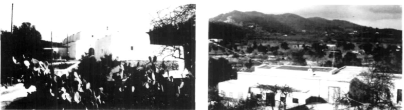 Dos aspectes de la parròquia de Sant Mateu.