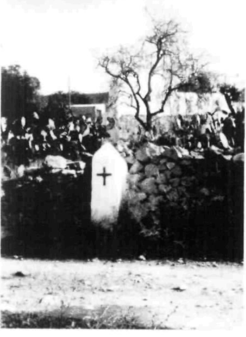 Una estació del viacrucis.