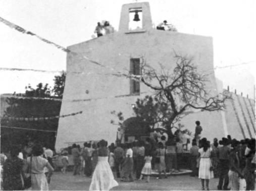 Un dia de festa a's Cubells, en una foto de Jo Dübbelt.