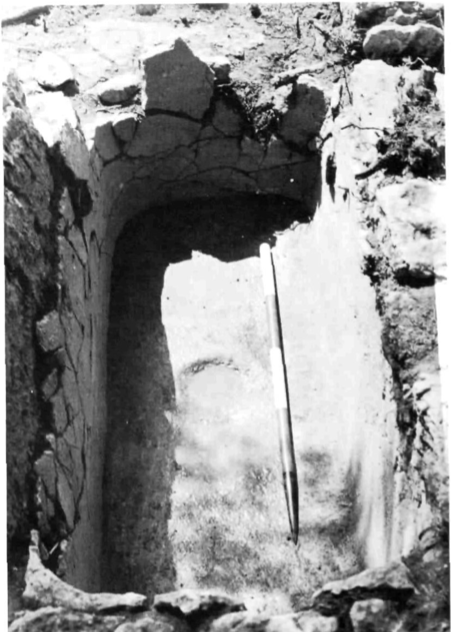 Dipòsit d'emmagatzematge d'una premsa d'oli. Jaciment de Can Corda, Sant Josep. Excavacions de 1986.