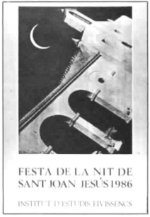 FESTA DE LA NIT DE SANT JOAN JESÚS 1986 INSTITUT D'ESTUDIS EIVISSENCS