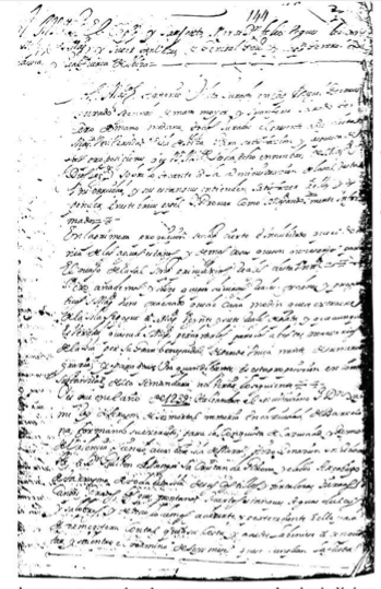 Primer Cronicó que féu redactar la Universitat d'Eivissa.