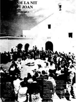 Imatge de la celebració de la Nit de Sant Joan