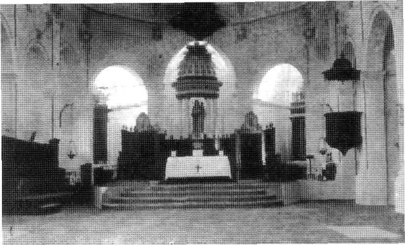 L'altar major de la Catedral d'Eivissa.