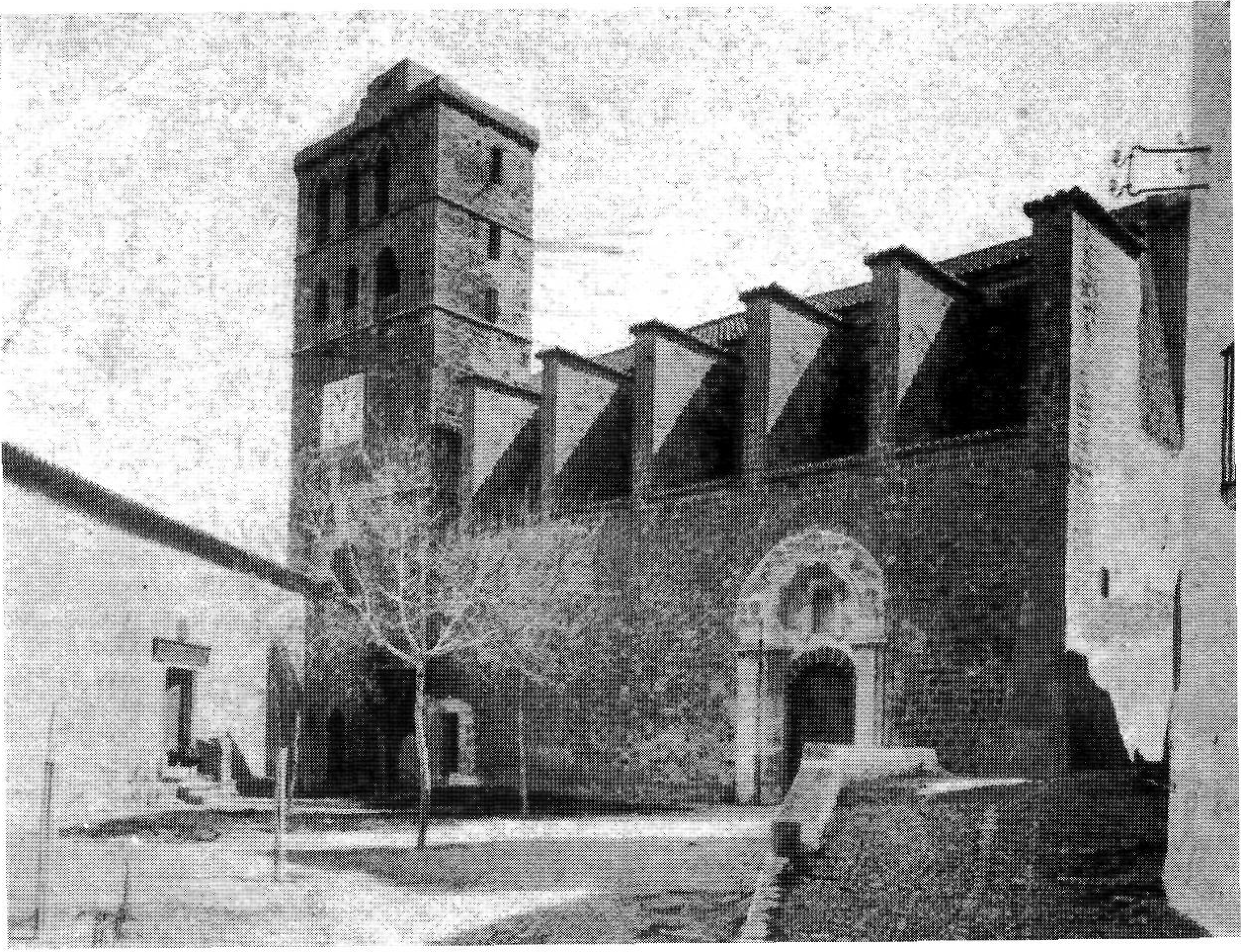 Imatge de la plaça de la catedral d'aquell temps.