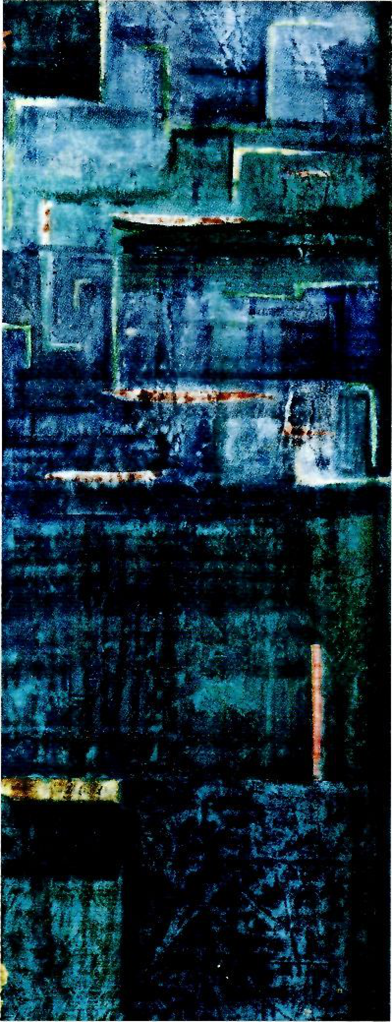 Oli damunt tela, 1992 (132x51).