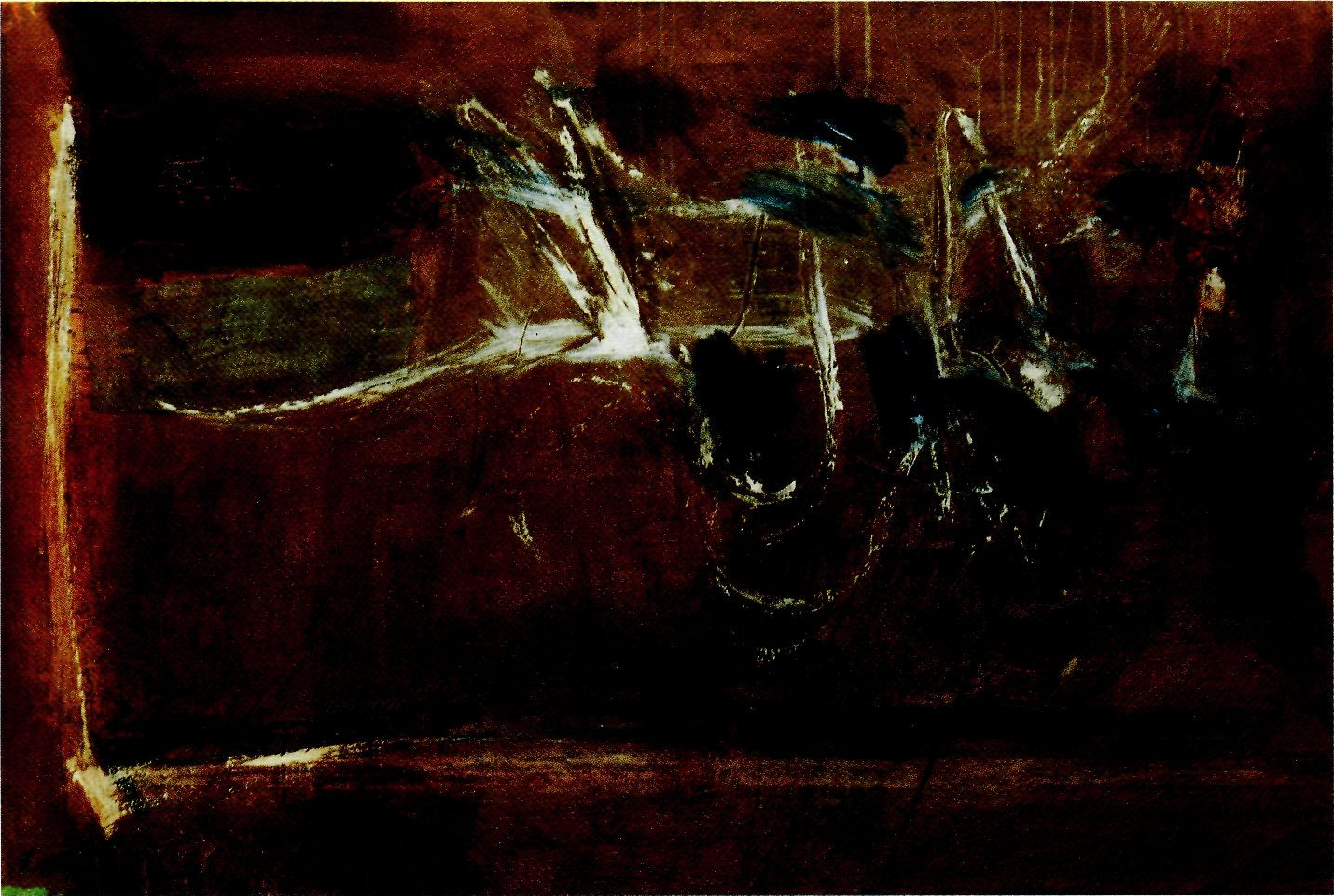 Toni Cardona: oli damunt tela 1987 (78x115).