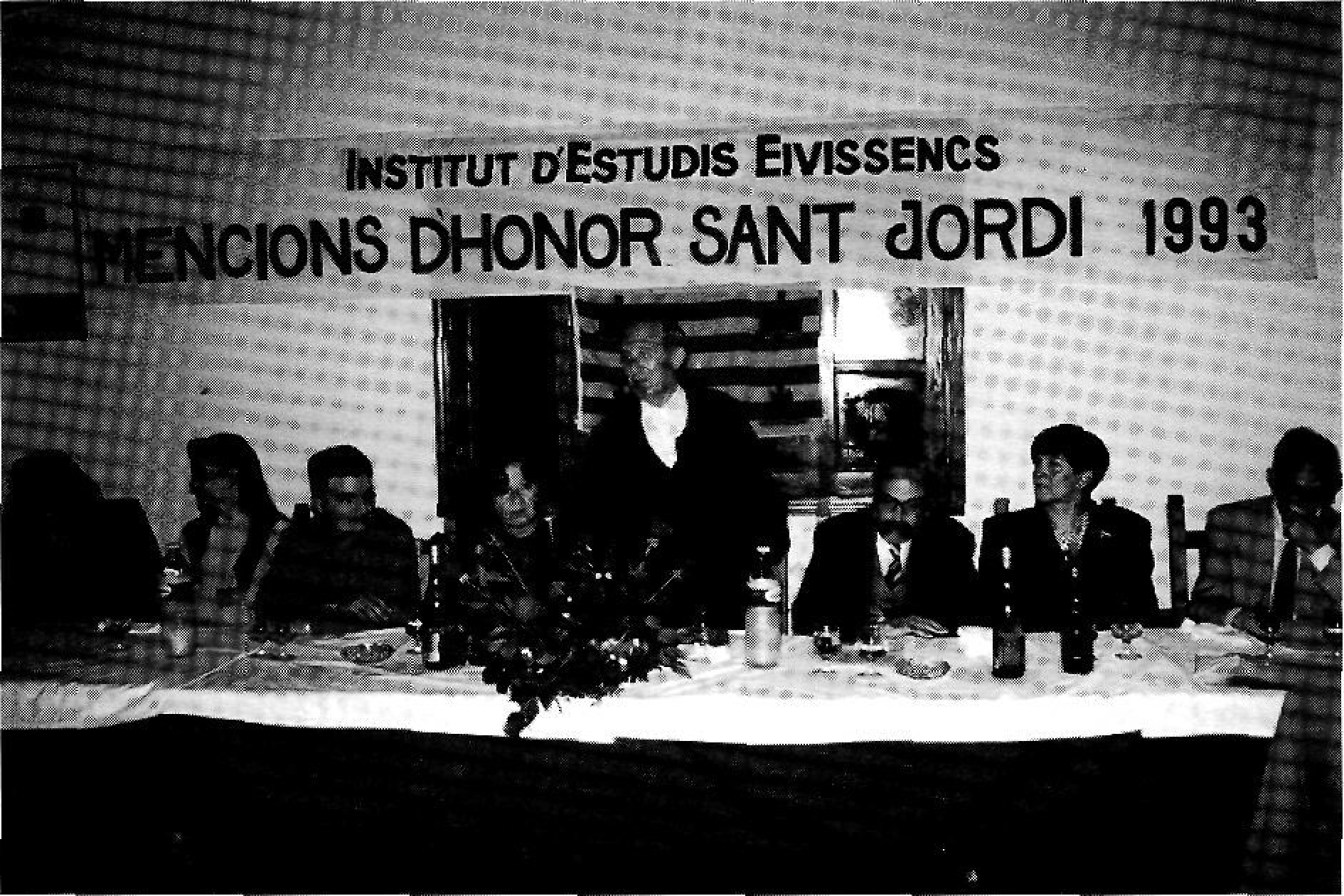 INSTITUT D'ESTUDIS EIVISSENCS / MENCIONS D'HONOR SANT JORDI 1993 - Parlament del President