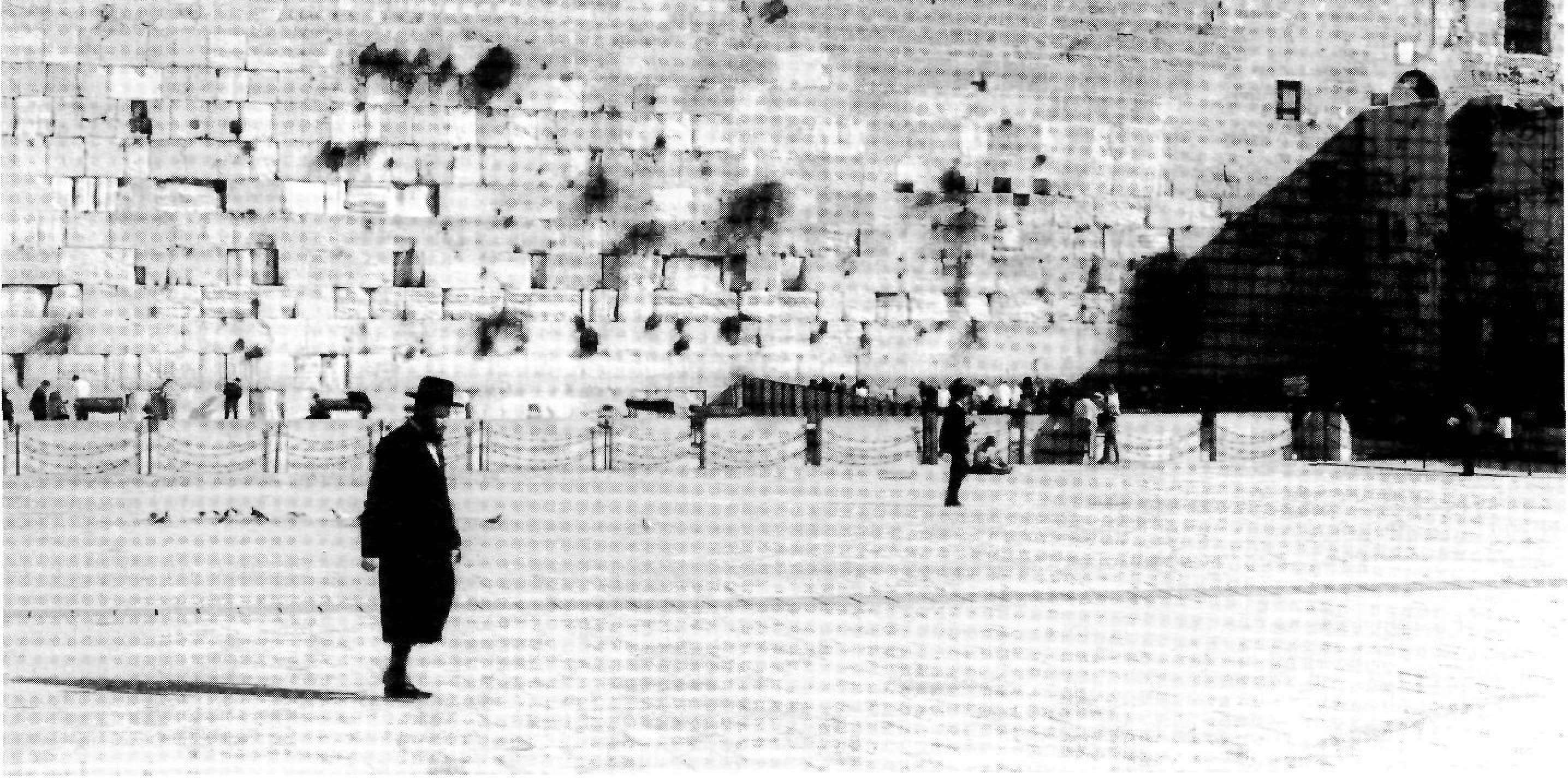 Jerusalem: el mur de les Lamentacions. (Foto: Vicent Ribas, 'Trull'.)