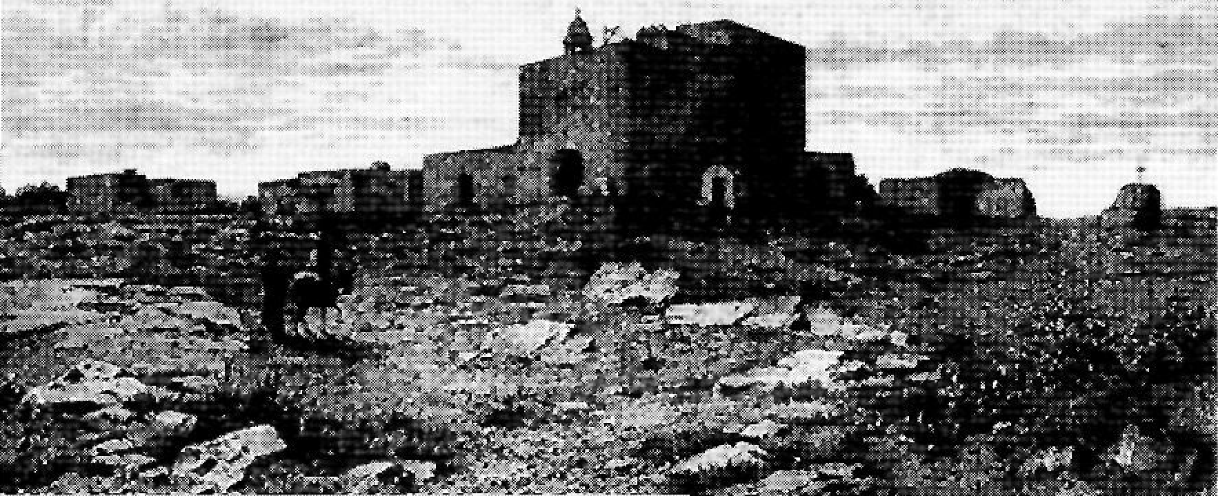Gravat de Sant Francesc Xavier i fotografia actual