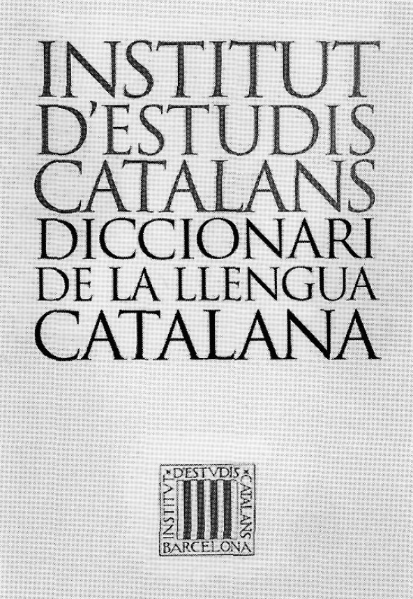 Diccionari de la llengua catalana IEC