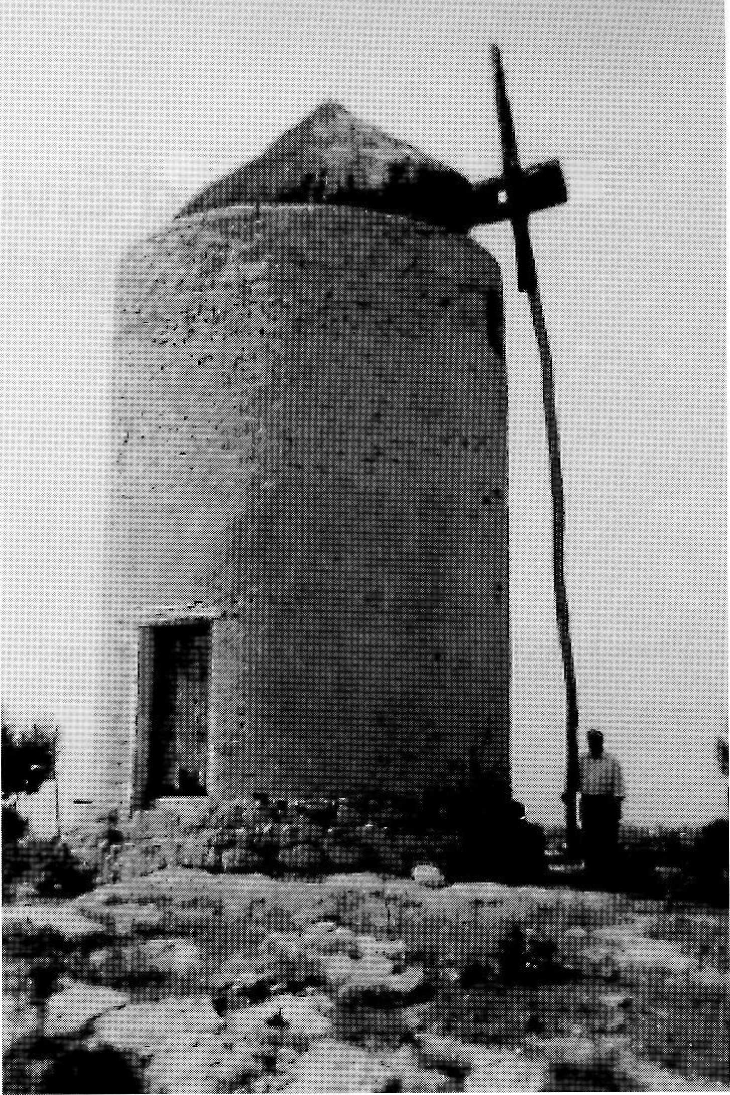Molí d'en Teuet. Vénda del Molí (Sant Ferran). (Foto: J. Marí Cardona.)