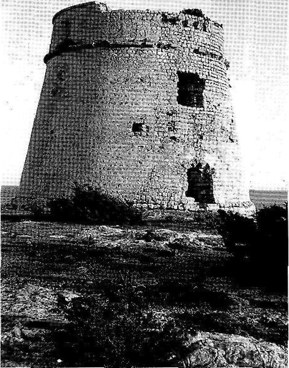 D'esquerra a dreta, can Guerxo, vénda de Dellà Torrent (Sant Agustí), i torre del Carregador, vénda de la Torre (Sant Francesc de Paula). (Fotos: J. Marí Cardona.)
