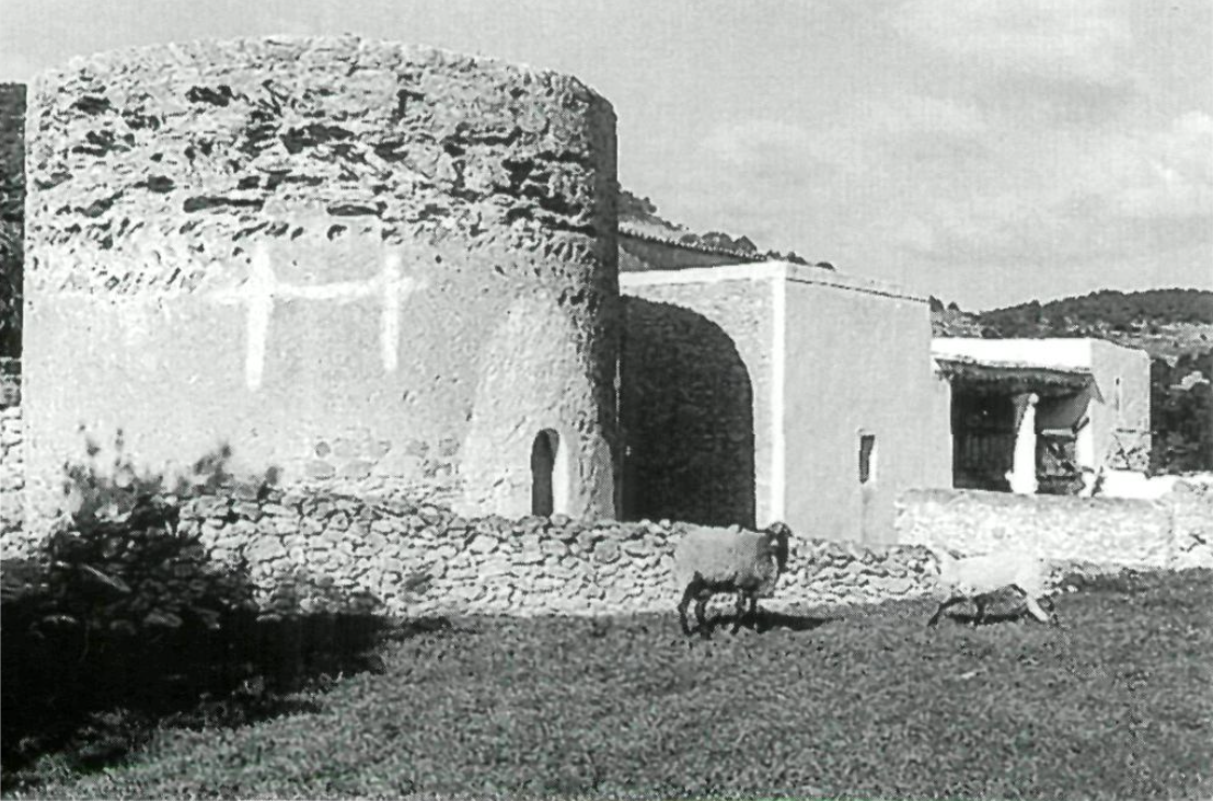 Can Guimó de la Torre, Sant Josep. (Foto: Joan Marí Cardona.)