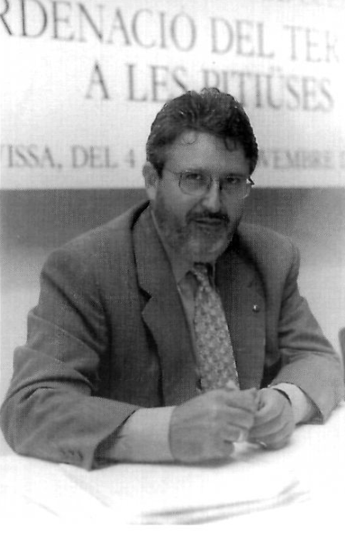 Dalt, d'esquerra a dreta, Pere A. Salvà Tomàs i Antoni Font Arellano. (Fotos: Vicenç Fenollosa i Amparo Fernández.)