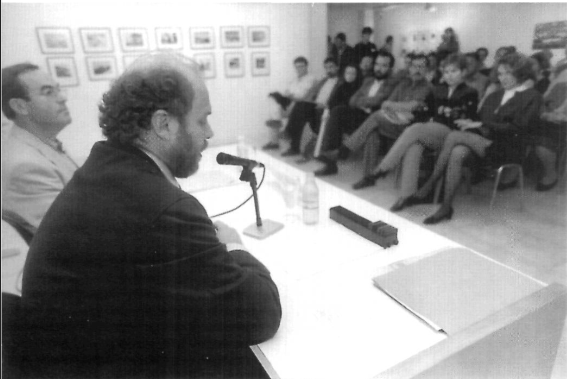 Baix, Lluís Alemany Mir. (Foto: Vicenç Fenollosa.)