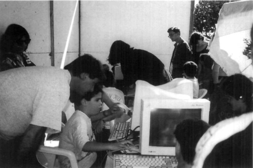Taller d'informàtica i vídeo a la Trobada