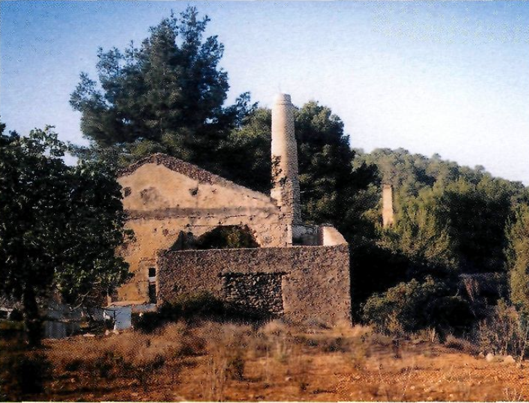 Detall de les instal·lacions de l'Argentera. (Foto: revista EIVISSA.)