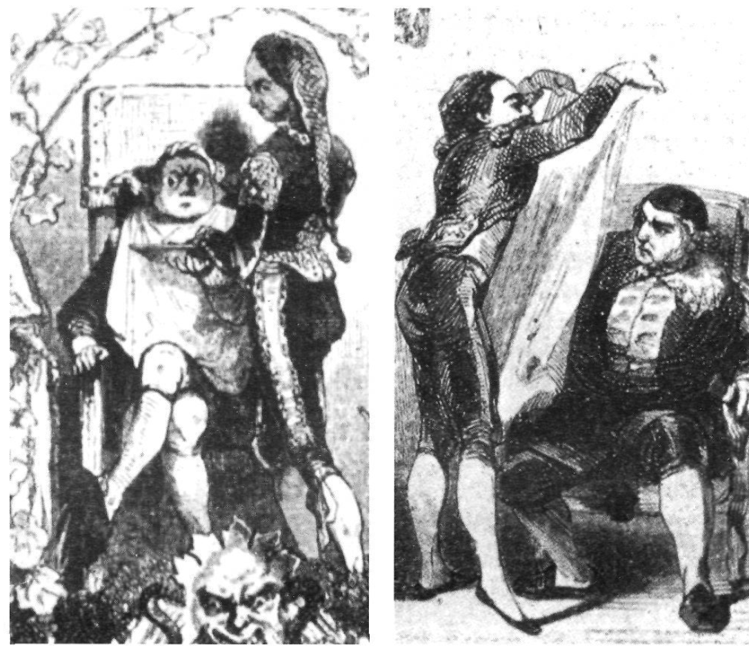 Barbers en il·lustracions antigues.