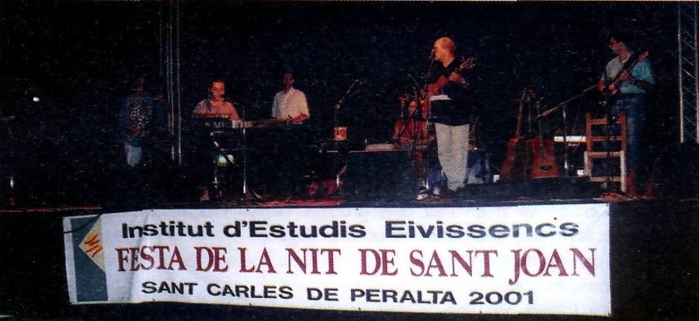 Institut d'Estudis Eivissencs Festa de la Nit de Sant Joan Sant Carles de Peralta 2001