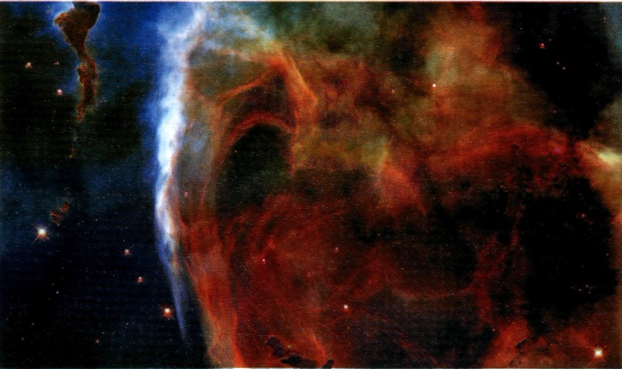 Vista de la nebulosa del Pany de Clau captada pel telescopi espacial Hubble l'abril de 1999.