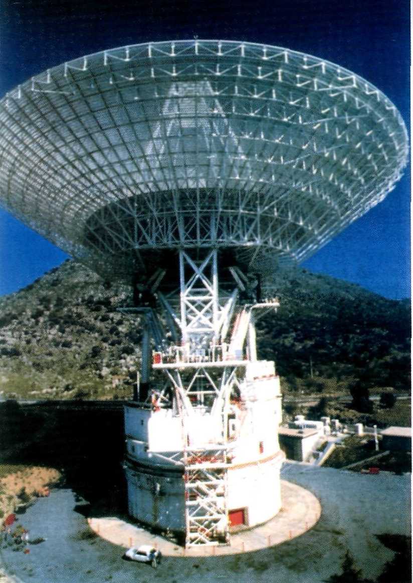 Antena de comunicacions a Robledo de Chavela, Madrid.