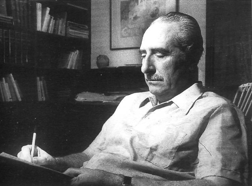 Retrat de M. Villangómez assegut a un escriptori
