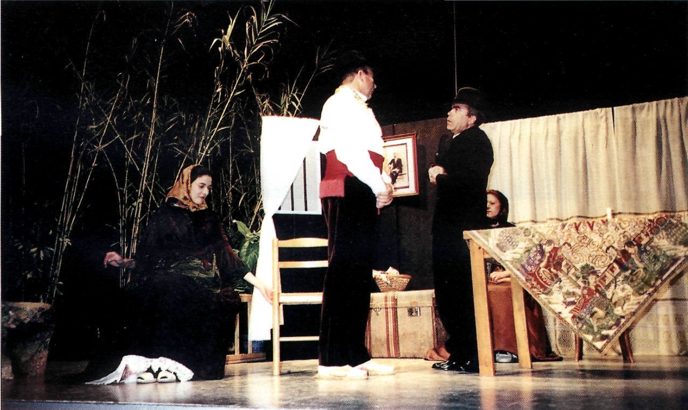 Escena teatral, possiblement d'una obra de Villangómez