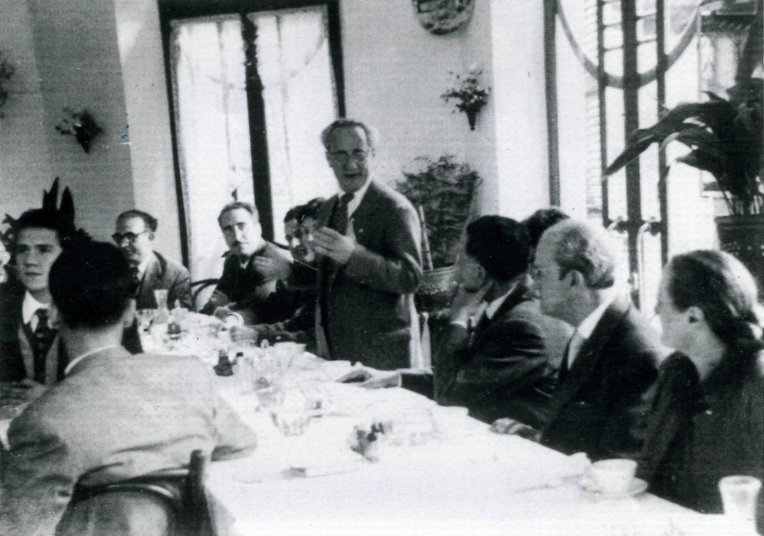 Group gathering, possibly related to cultural events