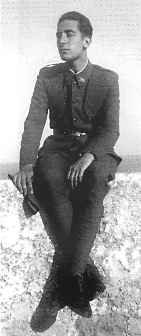 Portrait of a young man in a suit