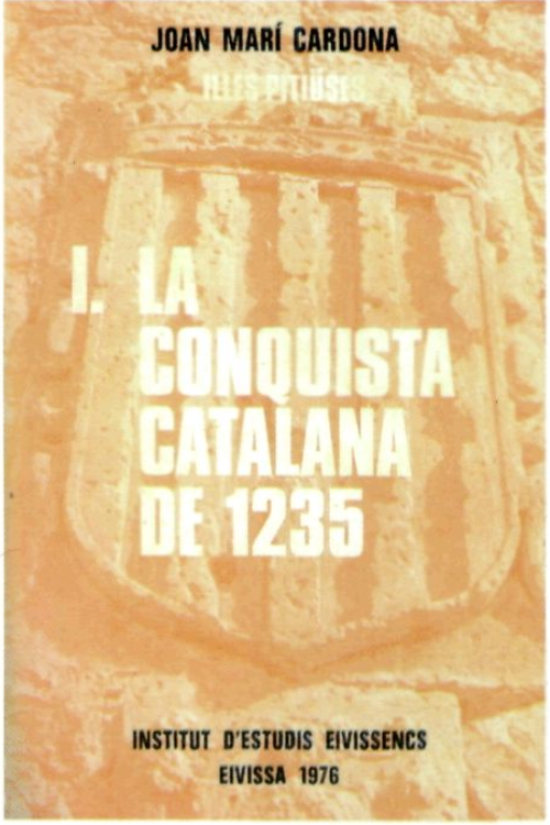 Portada del llibre La Conquista Catalana de 1235 de Joan Marí Cardona