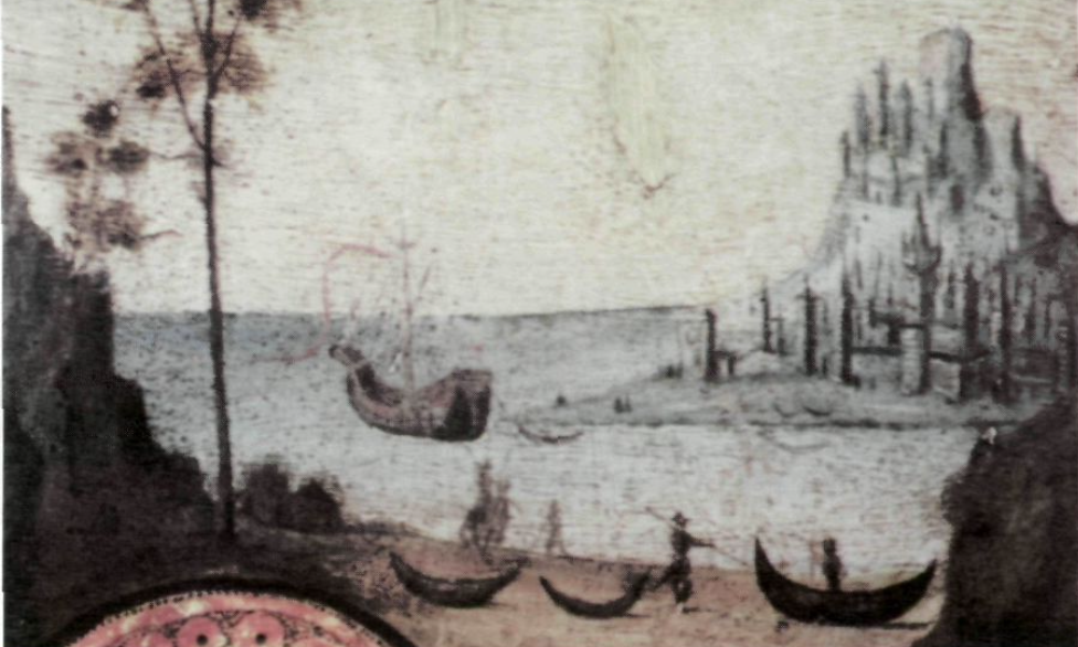 Detall del retaule de Jesús (Eivissa), del final del segle XV.