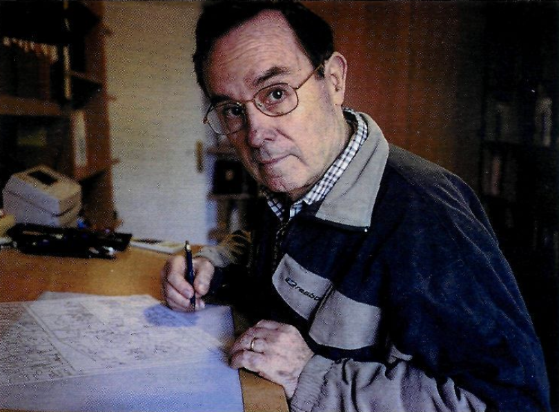 Joan Escandell Torres, dibuixant de còmic. Barcelona, 2003.