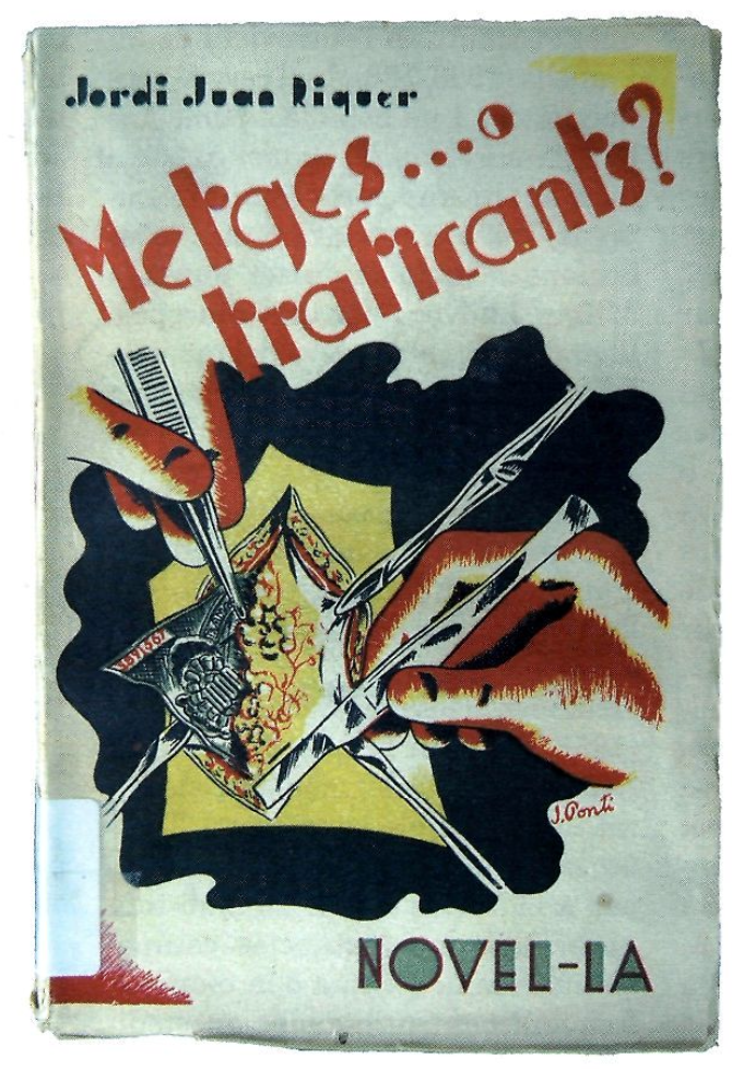 Portada del llibre Metges... o traficants? de Jordi Juan Riquer