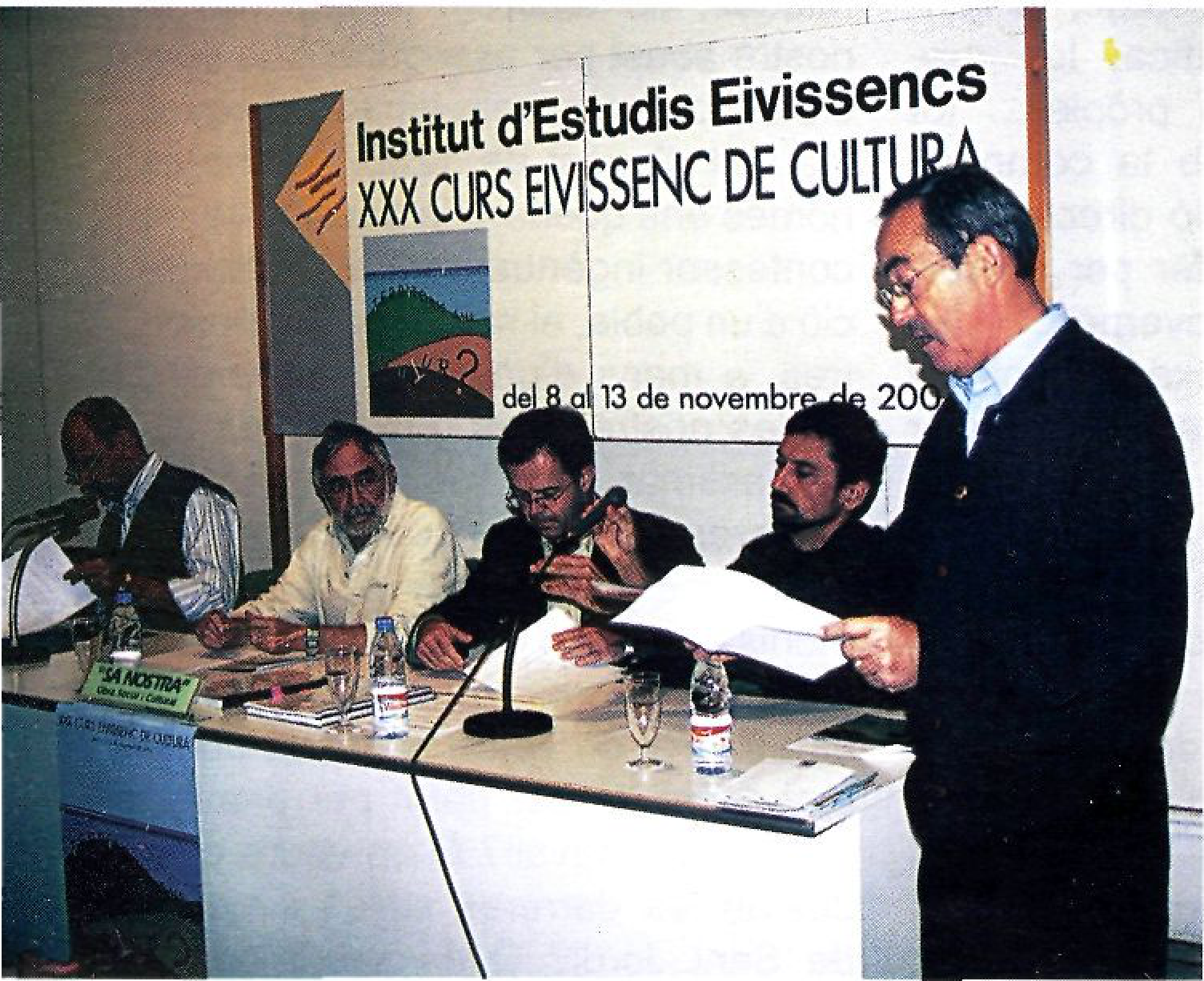 Taula rodona amb Josep Marí Ribas, Xavier Planas Ramia, Marià Marí Escandell i Pep Costa