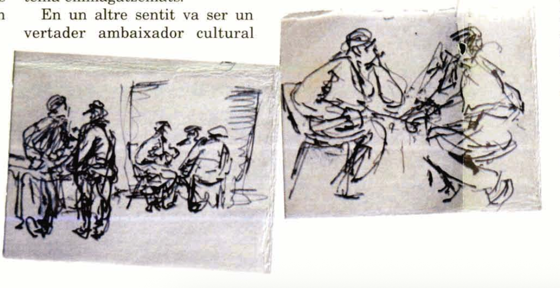Dibuix d'Antoni Marí Ribas