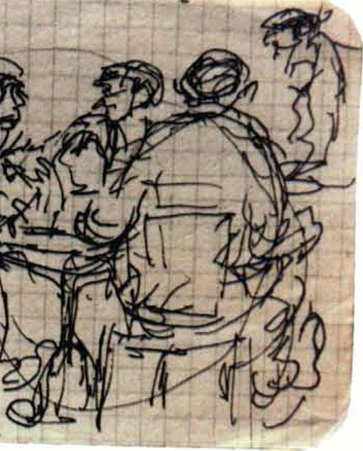 Dibuix d'Antoni Marí Ribas