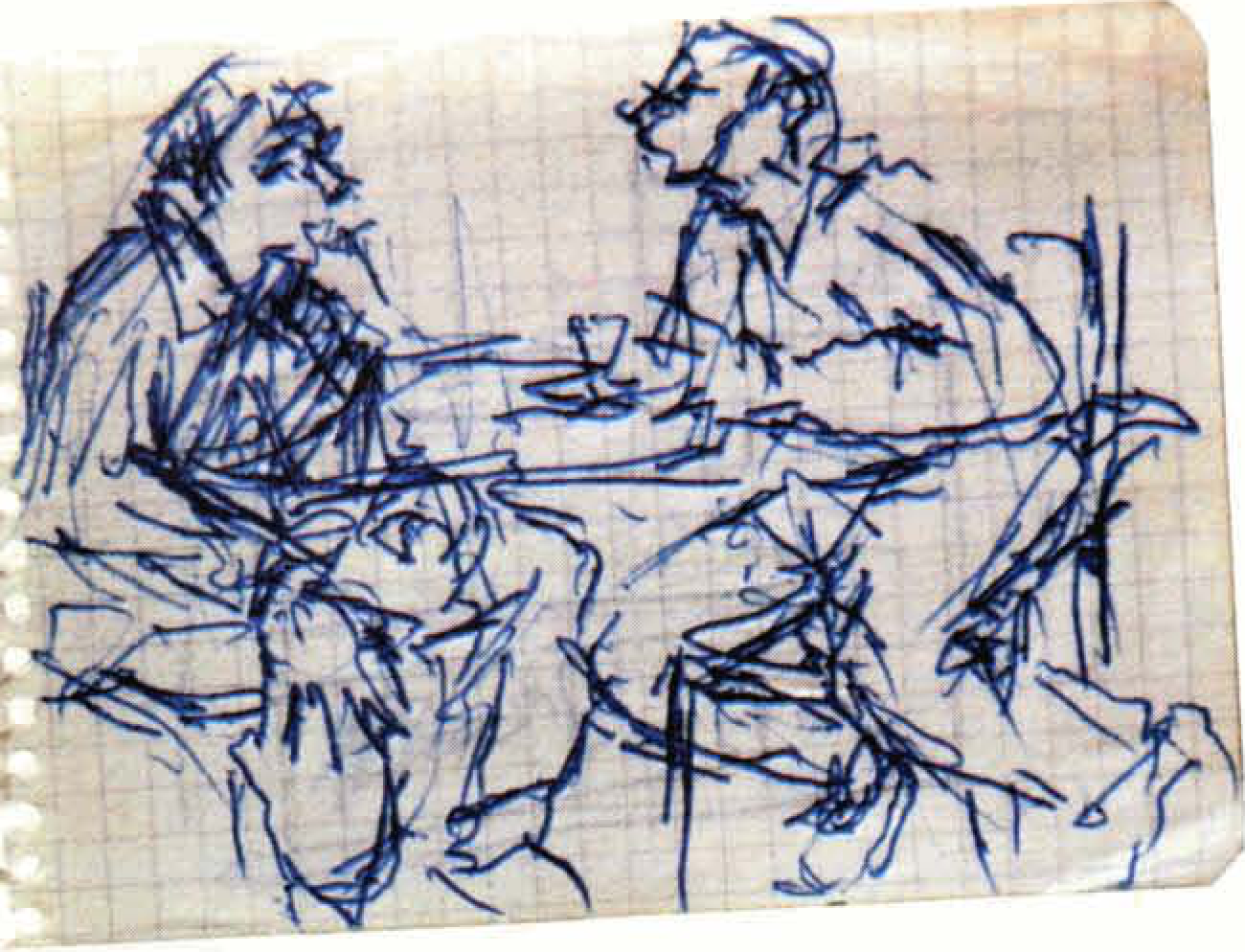 Dibuix d'Antoni Marí Ribas