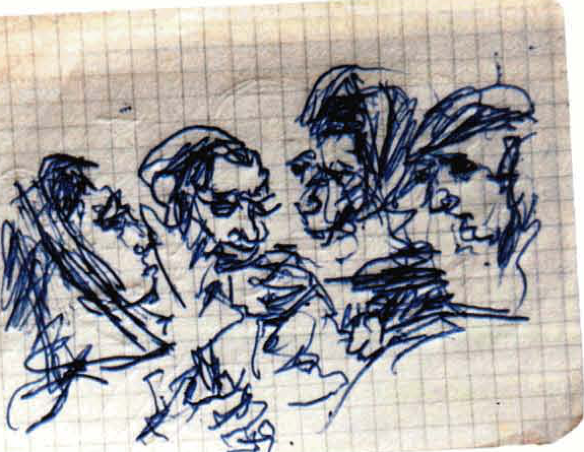 Dibuix d'Antoni Marí Ribas