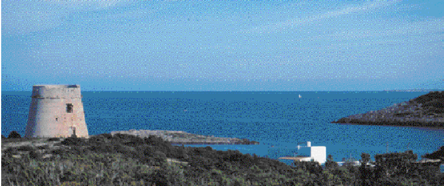 La torre de la Sal Rossa, abans dita del Carregador de la Sal, fou edificada la segona meitat del segle XVI en substitució d'una d'anterior, per protegir dels atacs pirates les persones que treballaven en les operacions d'amuntegar, mesurar i carregar la sal.