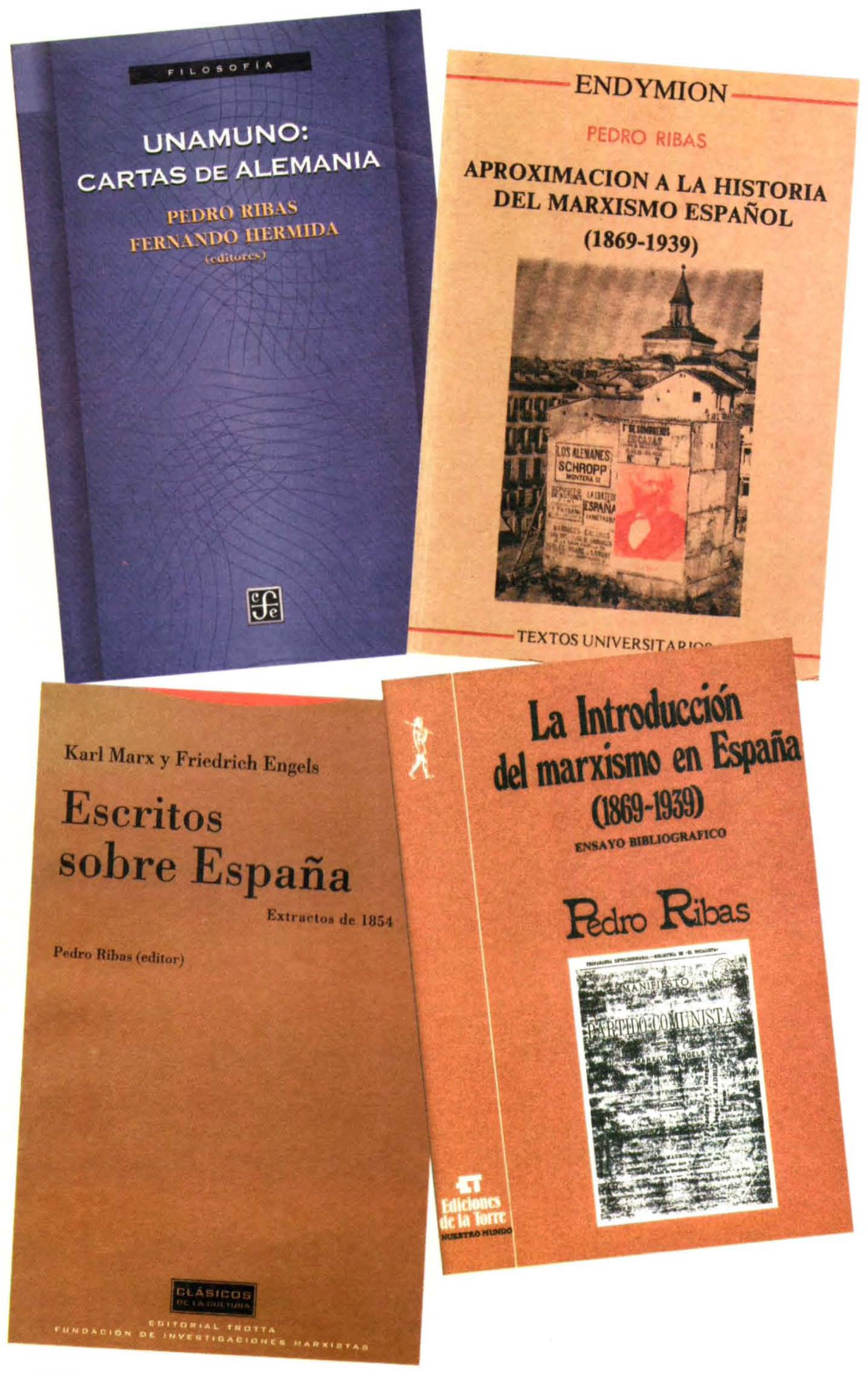 Book cover: UNAMUNO: CARTAS DE ALEMANIA
