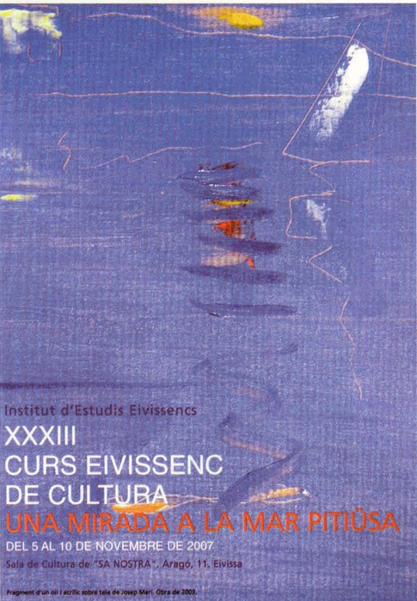 Fragment d'un oli acrílic sobre tela de Josep Marí, Obra de 2003.