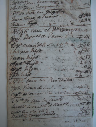 Matrícula de la parròquia de Jesús de l'any 1800. Casa núm.46. «Casa del Dr. Corsari». Es tracta del casament de la finca anomenada es Poc Foc, situada a la vénda de Santa Maria, de la parròquia de Jesús, municipi de Santa Eulària des Riu. Habiten a la casa Jaume Bonet de Joan, la seua dona Esperança Escandell i fills.