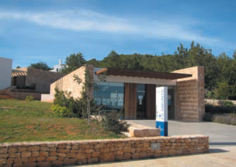 Centre d'Interpretació des Amunts, al poble de Sant Llorenç de Balàfia