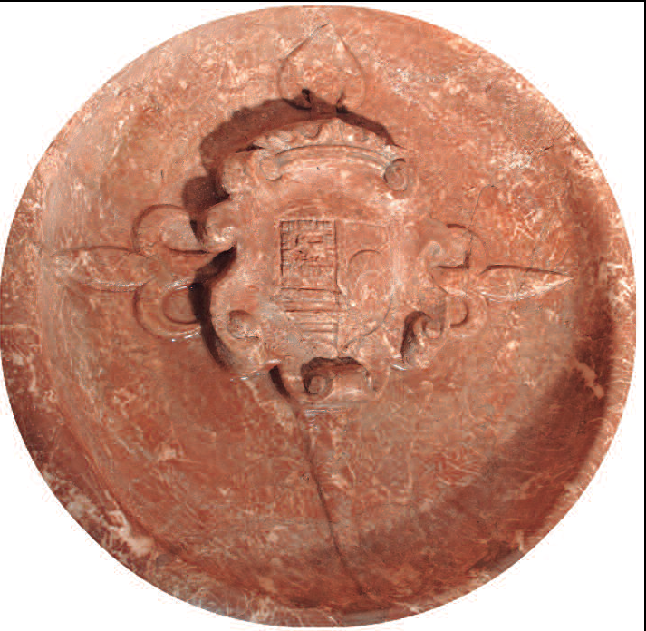 Armories de Roderic de Borja-Llançol (governador d'Eivissa, 1661-1663) (fotografia: Ángeles Martín).